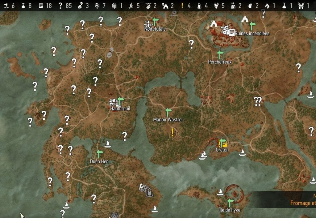 Witcher 3 Map